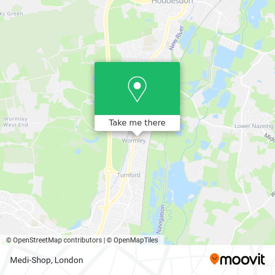 Medi-Shop map