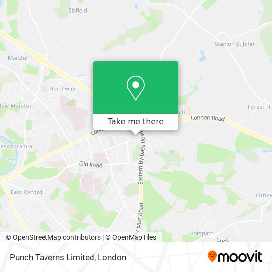 Punch Taverns Limited map