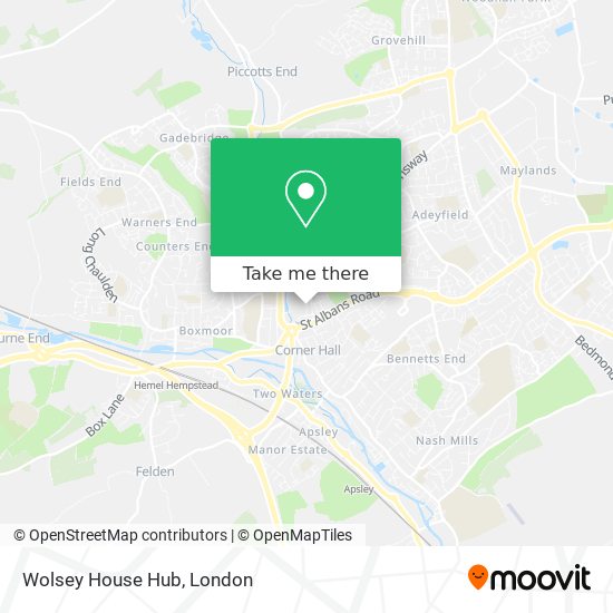 Wolsey House Hub map