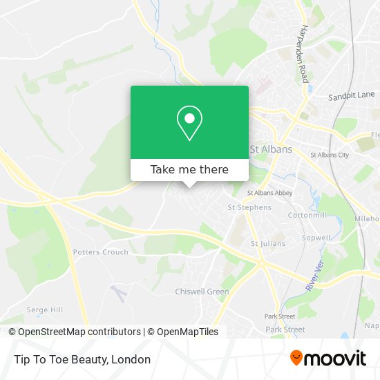Tip To Toe Beauty map