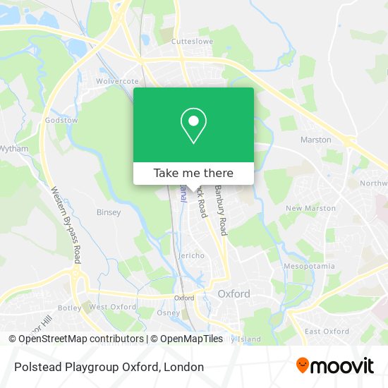 Polstead Playgroup Oxford map