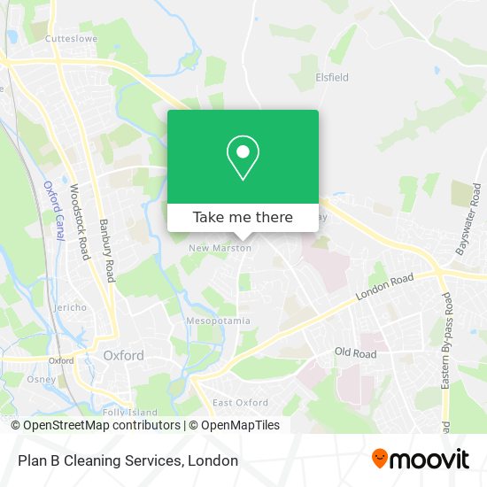 Plan B Cleaning Services map