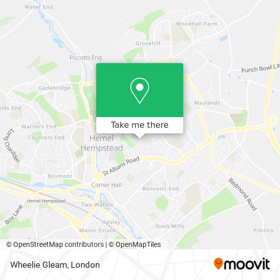 Wheelie Gleam map