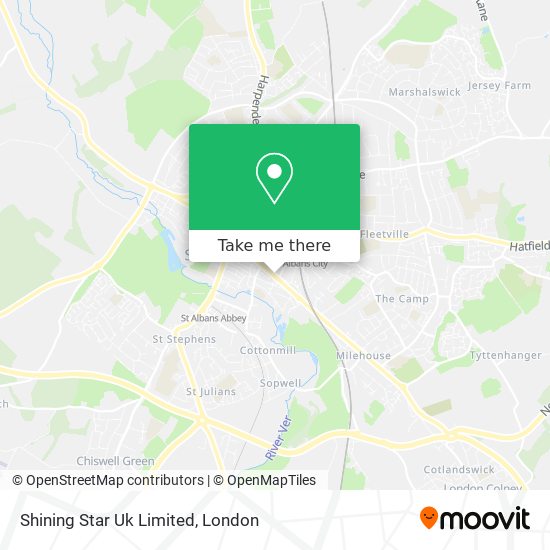 Shining Star Uk Limited map