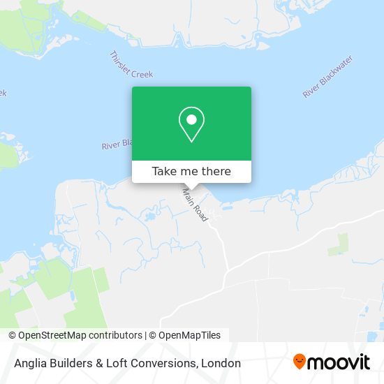 Anglia Builders & Loft Conversions map