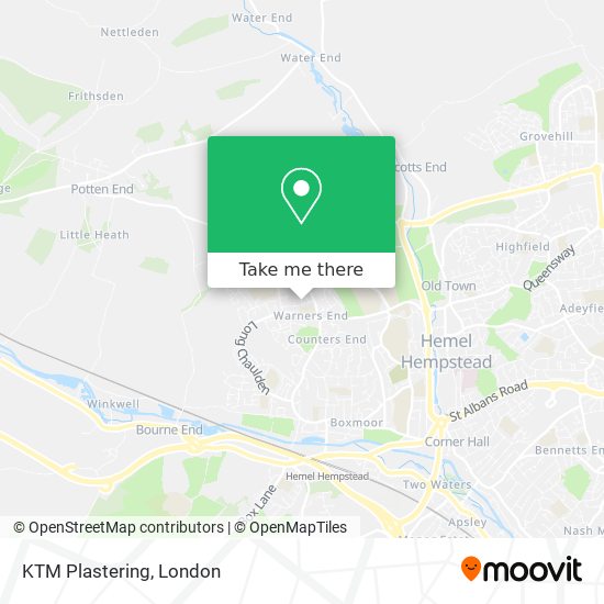 KTM Plastering map