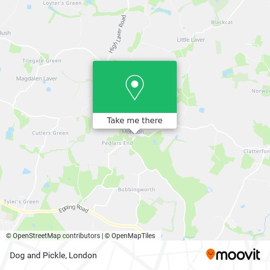 Dog and Pickle map