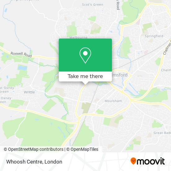 Whoosh Centre map