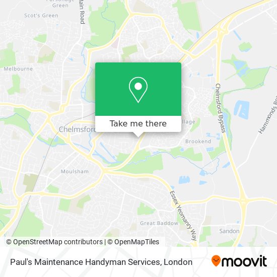 Paul's Maintenance Handyman Services map