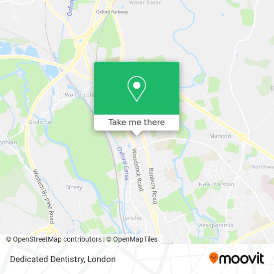 Dedicated Dentistry map