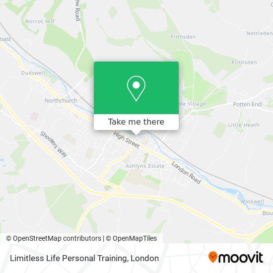 Limitless Life Personal Training map