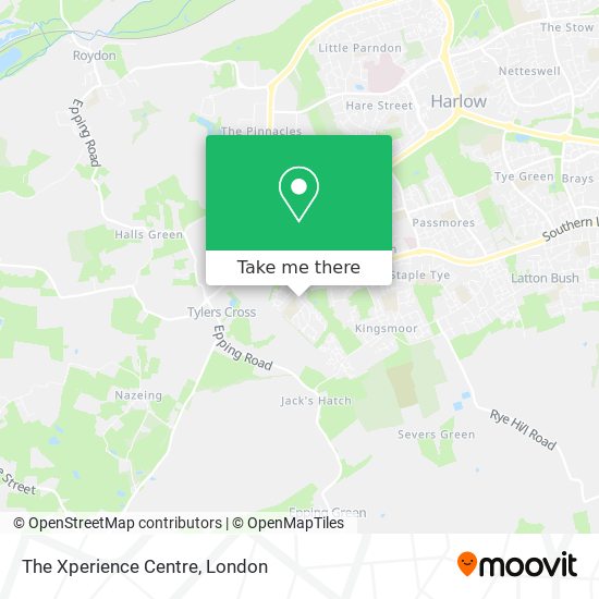 The Xperience Centre map