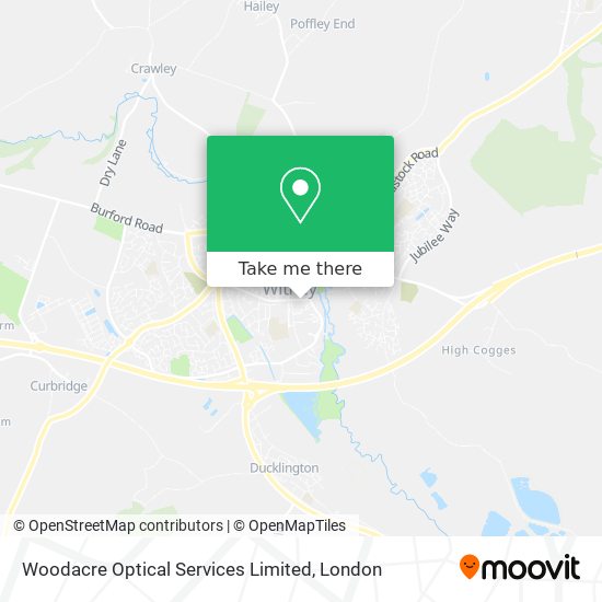 Woodacre Optical Services Limited map