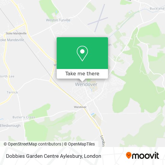 Dobbies Garden Centre Aylesbury map