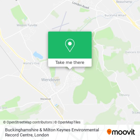 Buckinghamshire & Milton Keynes Environmental Record Centre map