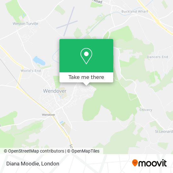 Diana Moodie map