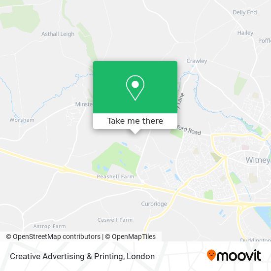 Creative Advertising & Printing map
