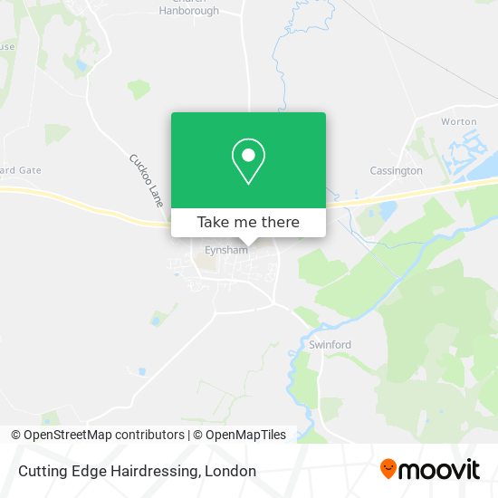 Cutting Edge Hairdressing map