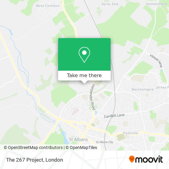 The 267 Project map