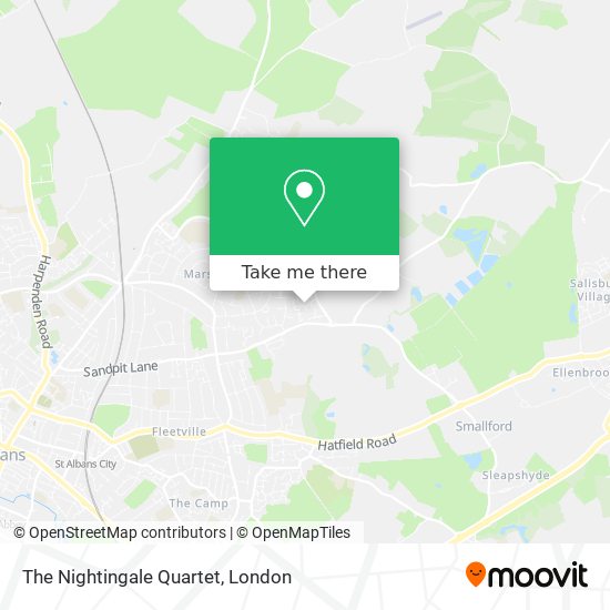 The Nightingale Quartet map