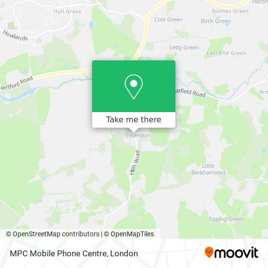 MPC Mobile Phone Centre map