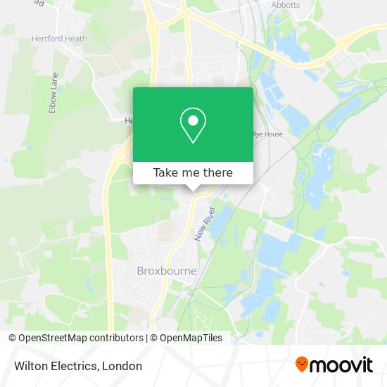 Wilton Electrics map