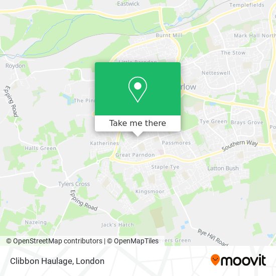 Clibbon Haulage map