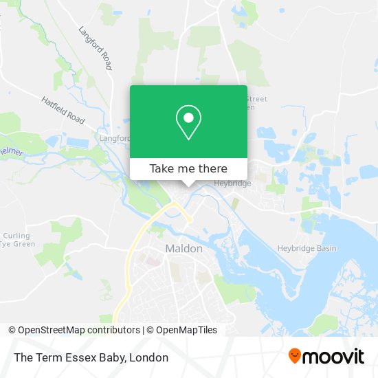 The Term Essex Baby map