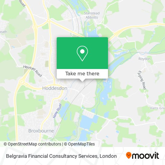 Belgravia Financial Consultancy Services map