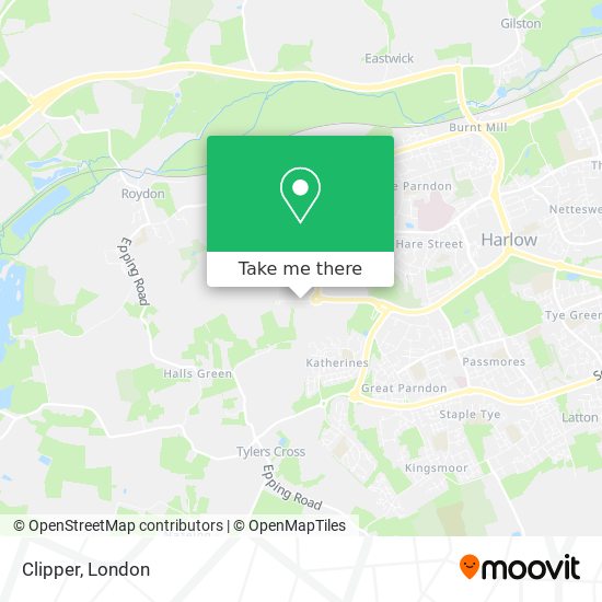 Clipper map