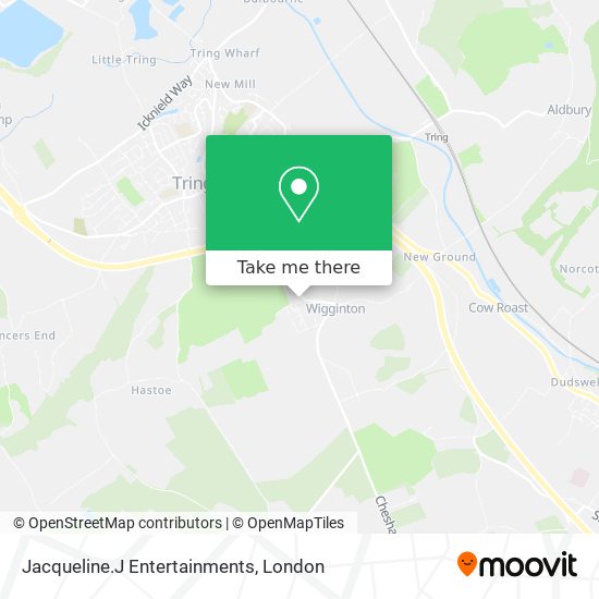 Jacqueline.J Entertainments map