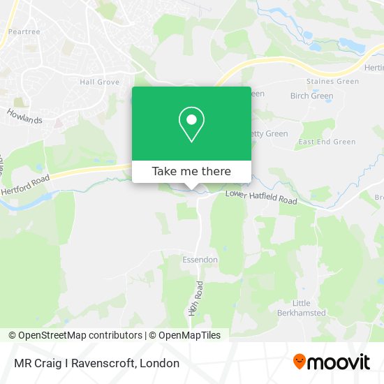 MR Craig I Ravenscroft map