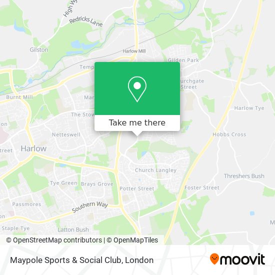 Maypole Sports & Social Club map