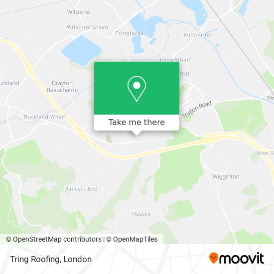 Tring Roofing map