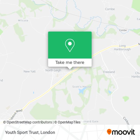 Youth Sport Trust map
