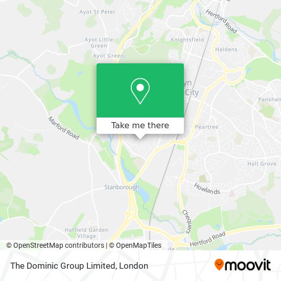 The Dominic Group Limited map