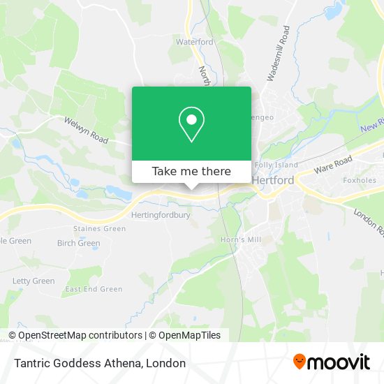 Tantric Goddess Athena map