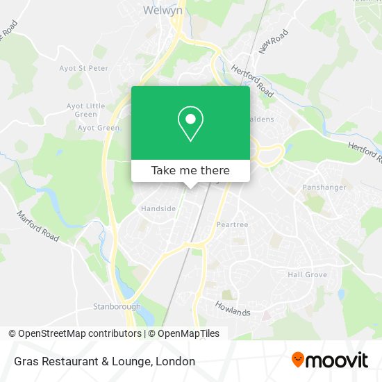 Gras Restaurant & Lounge map
