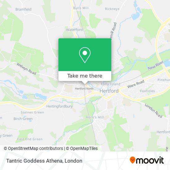 Tantric Goddess Athena map