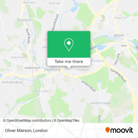 Oliver Marson map