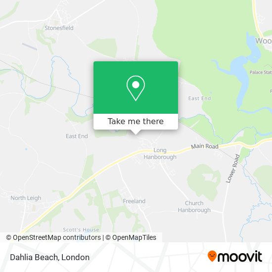 Dahlia Beach map