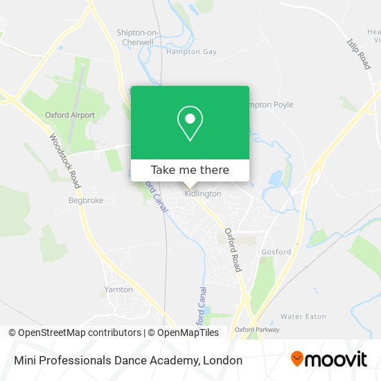 Mini Professionals Dance Academy map