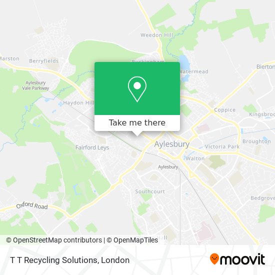 T T Recycling Solutions map