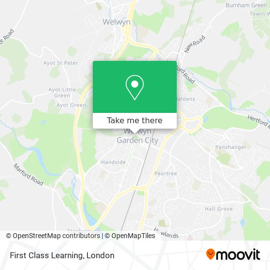First Class Learning map