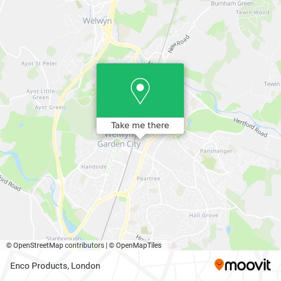 Enco Products map