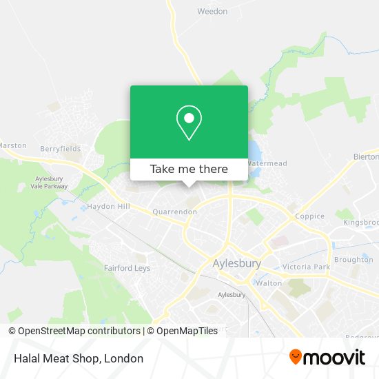 Halal Meat Shop map