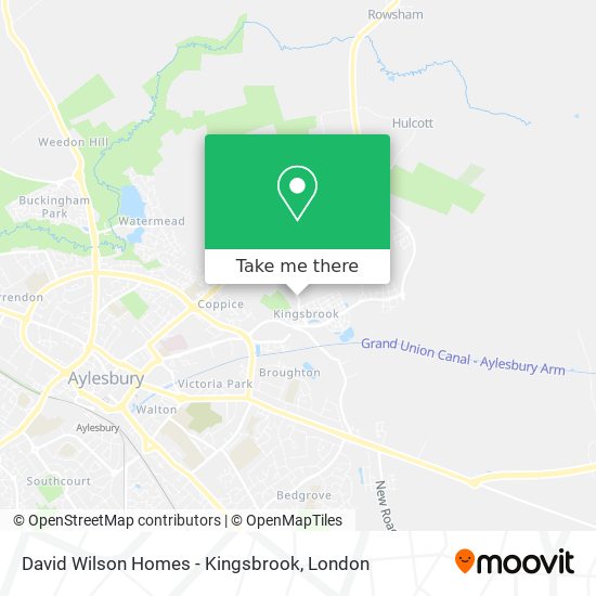 David Wilson Homes - Kingsbrook map