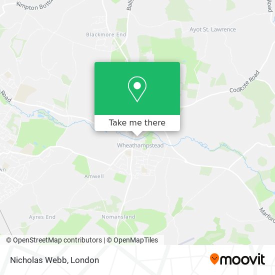 Nicholas Webb map