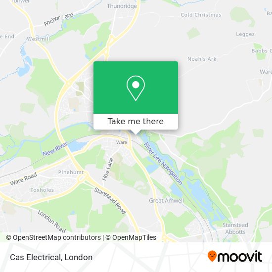 Cas Electrical map