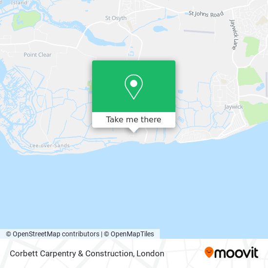 Corbett Carpentry & Construction map